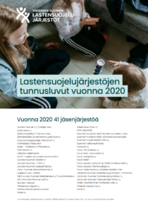 Lastensuojelujärjestöjen tunnusluvut 2020 kansikuva