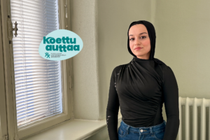 Ehjä ry:n Kuule minua -hankkeen kokemusasiantuntija Fatin.